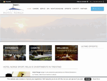Tablet Screenshot of hotelnorge.it
